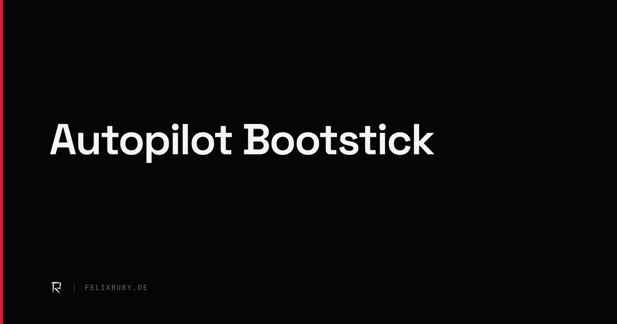 Autopilot Bootstick